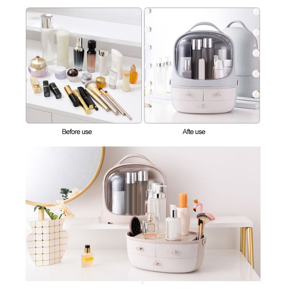Penguin Makeup Organizer, Multifunctional Spilt Desktop Cosmetic Storage Box, Jewelry Makeup Sorting Box, Multipurpose Display Box With Handle, Transparent Desktop Storage Box, Waterproof Drawer Beauty Box Penguin Makeup Organizer, Multifunctional Spilt Desktop Cosmetic Storage Box, Jewelry Makeup Sorting Box, Multipurpose Display Box With Handle, Transparent Desktop Storage Box, Waterproof Drawer Beauty Box